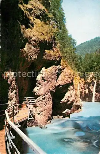 AK / Ansichtskarte Meiringen BE Aareschlucht Kat. Meiringen