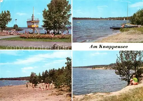 AK / Ansichtskarte Knappensee Oberlausitz Strandpartien Kat. Lohsa