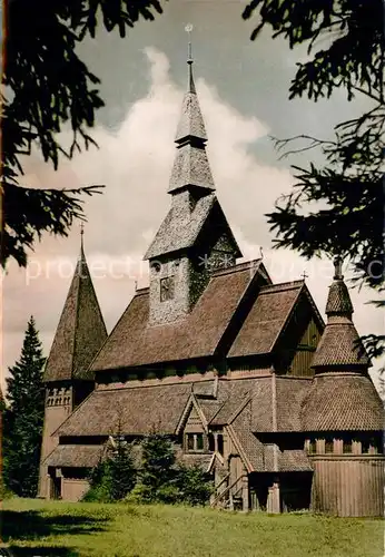 AK / Ansichtskarte Hahnenklee Bockswiese Harz Gustav Adolf Kirche Kat. Goslar