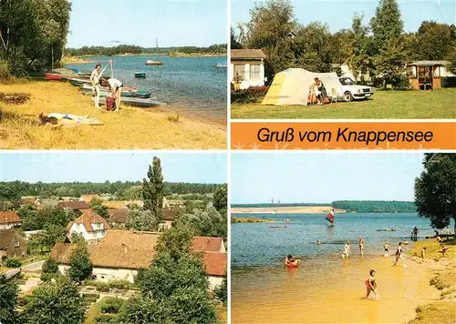 AK / Ansichtskarte Gross Saerchen Strand Campingplatz Teilansichten