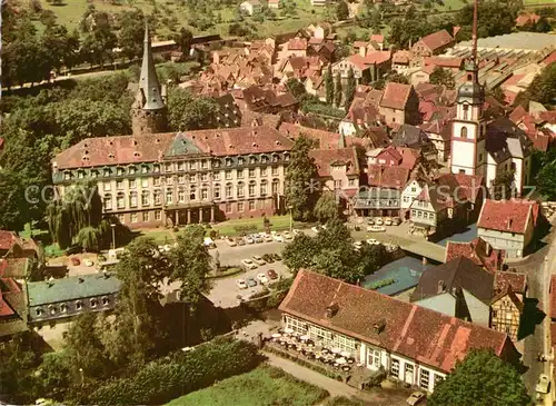 AK / Ansichtskarte Erbach Odenwald Fliegeraufnahme mit Schloss Kat. Erbach