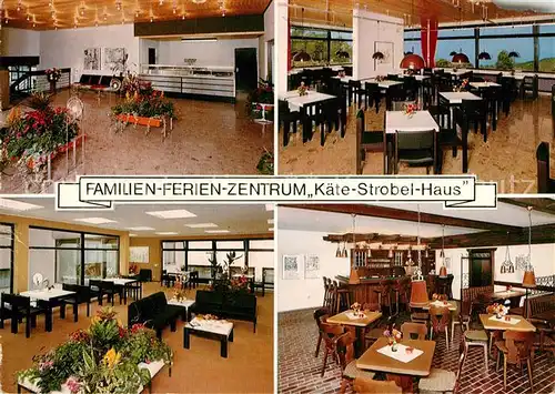 AK / Ansichtskarte Gummersbach Familien Ferienzentrum Kaete Strobel Haus Gastraeume Bar Kat. Gummersbach