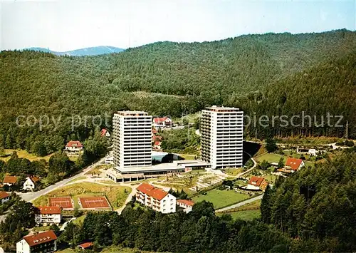 AK / Ansichtskarte Bad Lauterberg Apartment Hotel Panoramic Fliegeraufnahme Kat. Bad Lauterberg im Harz