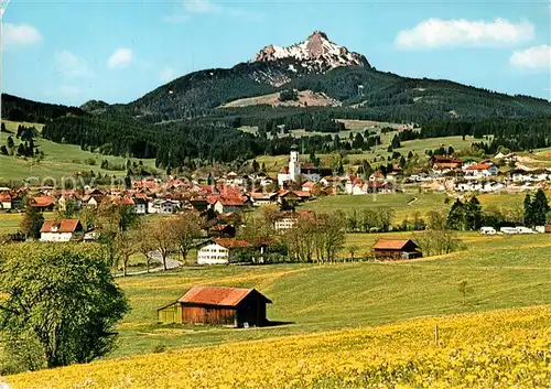 AK / Ansichtskarte Wertach mit Gruenten Kat. Wertach