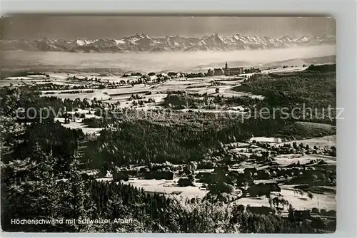 AK / Ansichtskarte Hoechenschwand Gesamtansicht  Kat. Hoechenschwand