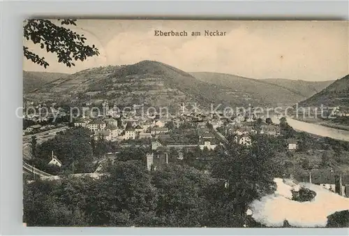 AK / Ansichtskarte Eberbach Neckar Teilansicht  Kat. Eberbach