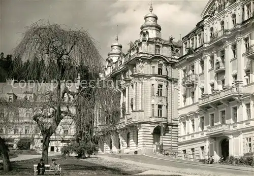 AK / Ansichtskarte Marianske Lazne Namesti Klementa Gottwalda Klement Gottwald Platz Kat. Marienbad