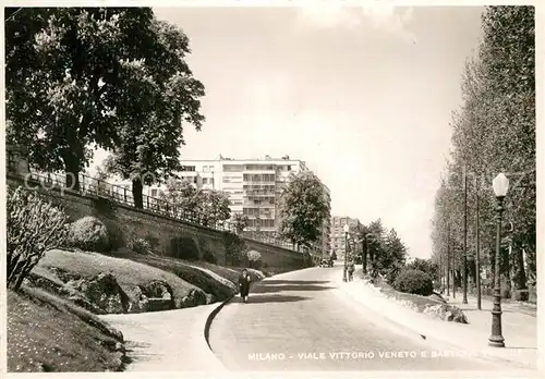 AK / Ansichtskarte Milano Viale Vittorio Veneto e Bastione Venezia Kat. Italien