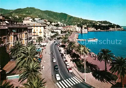 AK / Ansichtskarte Rapallo Liguria Vista panoramica del lungomare Kat. Rapallo