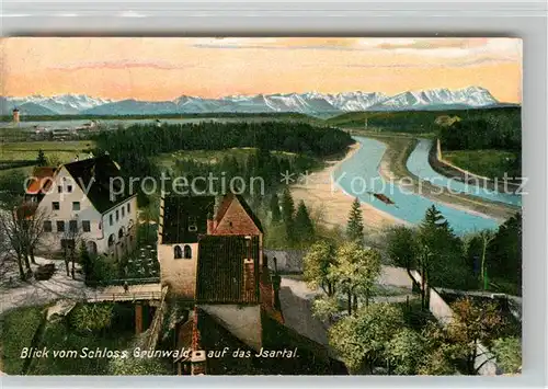 AK / Ansichtskarte Pasing Blick vom Schloss Gruenwald Kat. Muenchen