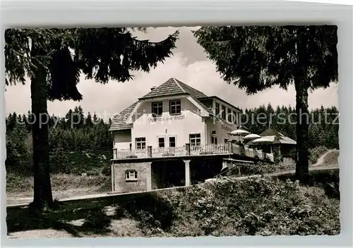 AK / Ansichtskarte Altglashuetten Cafe Pension Windgfaellweiher Kat. Feldberg (Schwarzwald)