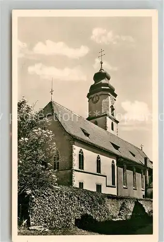 AK / Ansichtskarte Grafenhausen Schwarzwald Katholische Pfarrkirche   Kat. Grafenhausen
