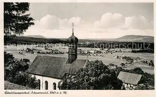 AK / Ansichtskarte Guendelwangen Kirche Kat. Bonndorf