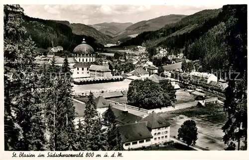 AK / Ansichtskarte St Blasien Teilansicht  Kat. St. Blasien