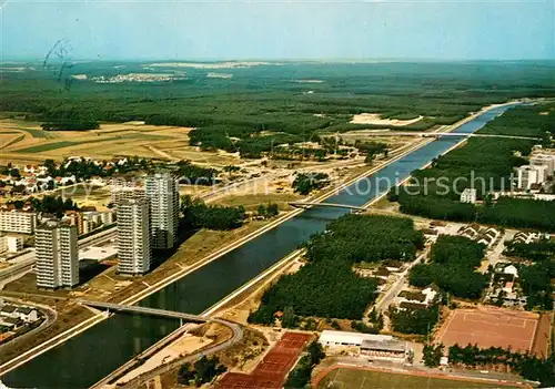 AK / Ansichtskarte Erlangen Fliegeraufnahme Europakanal Kat. Erlangen