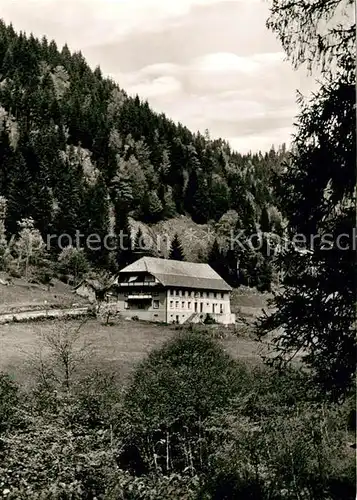 AK / Ansichtskarte Oberkutterau Pension Waldfrieden Kat. Dachsberg