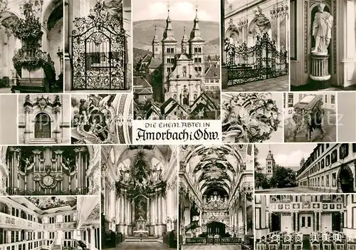 AK / Ansichtskarte Amorbach Ehemalige Abtei Innenansichten Kat. Amorbach