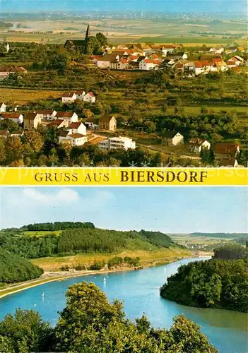 AK / Ansichtskarte Biersdorf See Panorama Stausee Bitburg Kat. Biersdorf am See