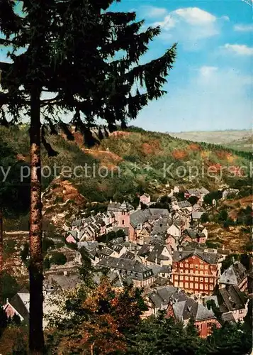 AK / Ansichtskarte Monschau Montjoie Stadtblick Rotest Haus Kat. Monschau