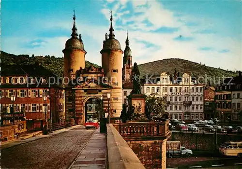 AK / Ansichtskarte Heidelberg Neckar Brueckentor Kat. Heidelberg