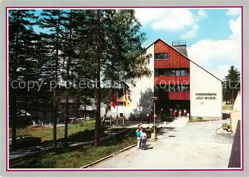 AK / Ansichtskarte Hormersdorf Erzgebirge Jugendherberge Adolf Hennecke Kat. Hormersdorf Erzgebirge