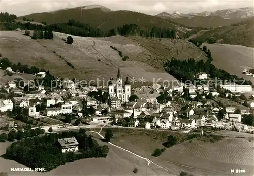 AK / Ansichtskarte Mariazell Steiermark Fliegeraufnahme Kat. Mariazell