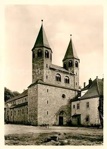 AK / Ansichtskarte Bursfelde Ehemalige Benediktiner Klosterkirche 12. Jhdt. Kat. Hann. Muenden