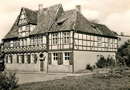 AK / Ansichtskarte Halberstadt Gleimhaus Fachwerkhaus Kat. Halberstadt