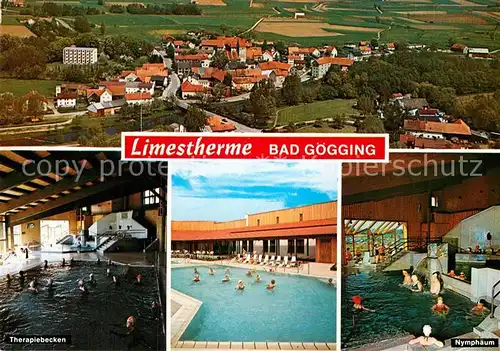 AK / Ansichtskarte Bad Goegging Limestherme Therapieecken Nymphaeum Kat. Neustadt a.d.Donau