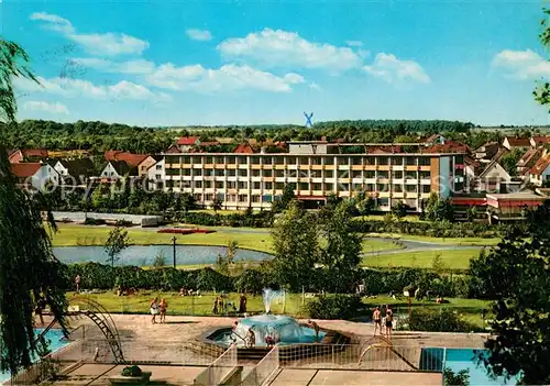 AK / Ansichtskarte Bad Rappenau Kraichgausanatorium Sprudelbrunnen Kat. Bad Rappenau