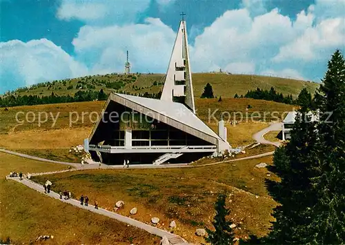 AK / Ansichtskarte Feldberg Schwarzwald Kirche der Verklaerung Christi Kat. Feldberg (Schwarzwald)