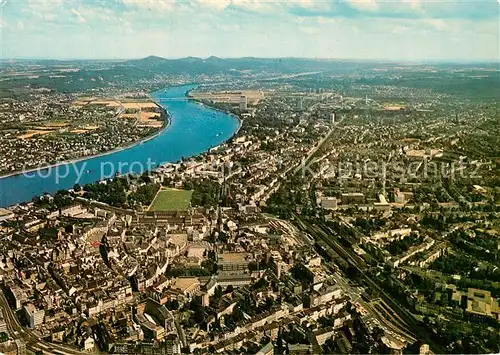 AK / Ansichtskarte Bonn Rhein Fliegeraufnahme Kat. Bonn