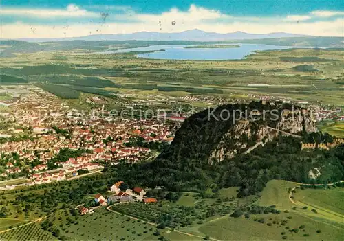 AK / Ansichtskarte Hohentwiel Fliegeraufnahme Kat. Singen (Hohentwiel)