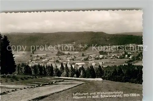 AK / Ansichtskarte Haeusern Schwarzwald Panorama  Kat. Haeusern