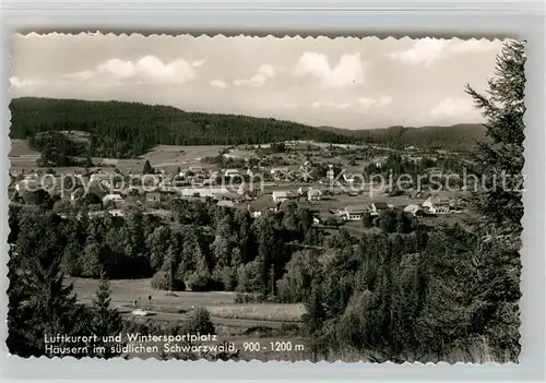 AK / Ansichtskarte Haeusern Schwarzwald Panorama  Kat. Haeusern