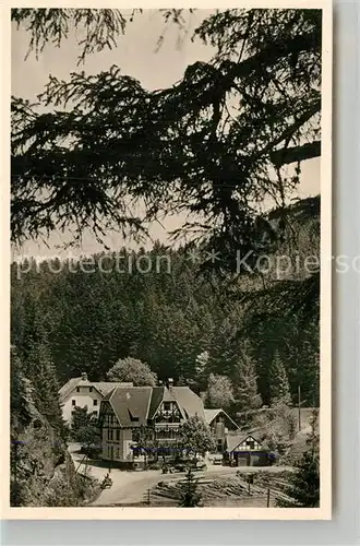 AK / Ansichtskarte Bonndorf Schwarzwald Gasthof Pension Steinsaege Kat. Bonndorf