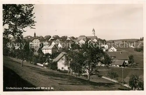 AK / Ansichtskarte Grafenhausen Schwarzwald Teilansicht  Kat. Grafenhausen