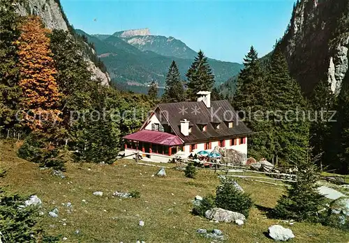 AK / Ansichtskarte Untersberg Berchtesgadener Land Wimbachschlo Kat. Salzburg