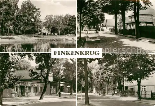AK / Ansichtskarte Finkenkrug Falkensee Drogerie Eiscafe  Kat. Falkensee