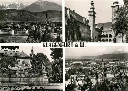 AK / Ansichtskarte Klagenfurt Woerthersee 