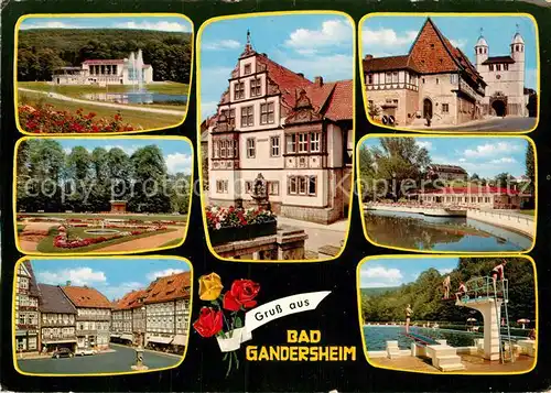 AK / Ansichtskarte Bad Gandersheim Ortsansichten  Kat. Bad Gandersheim