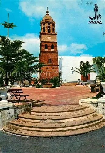 AK / Ansichtskarte Lanzarote Kanarische Inseln Plaza de Teguise 