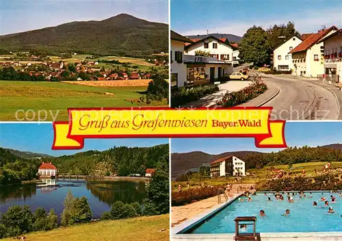 AK / Ansichtskarte Grafenwiesen Schwimmbad Kat. Grafenwiesen