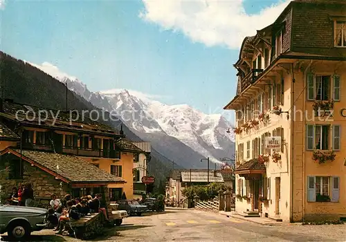 AK / Ansichtskarte Chamonix La place dArgentiniere et le Massif de Mont Blanc Kat. Chamonix Mont Blanc