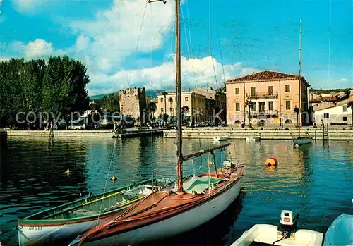 AK / Ansichtskarte Bardolino Lago di Garda Veduta da porto