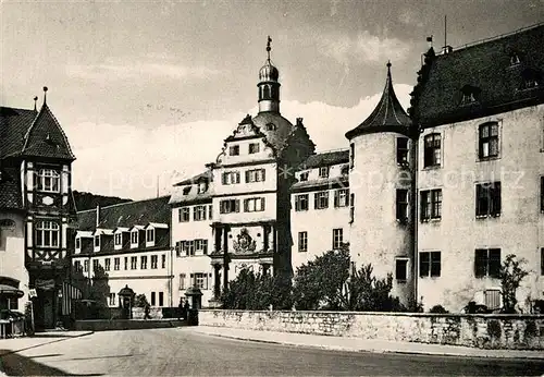 AK / Ansichtskarte Bad Mergentheim Deutschordens Schloss Kat. Bad Mergentheim