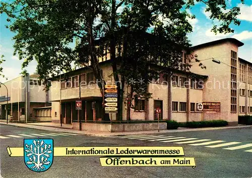 AK / Ansichtskarte Offenbach Main Internationale Lederwarenmesse Kat. Offenbach am Main