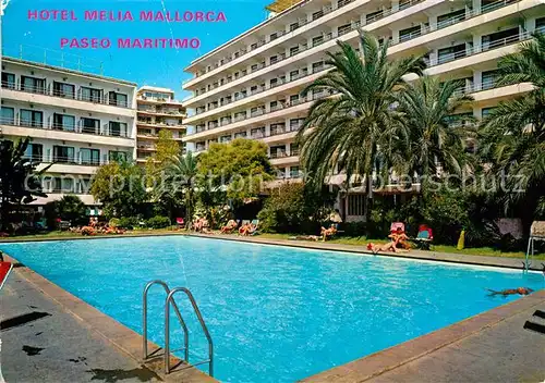 AK / Ansichtskarte Mallorca Hotel Melia Paseo Maritimo Kat. Spanien