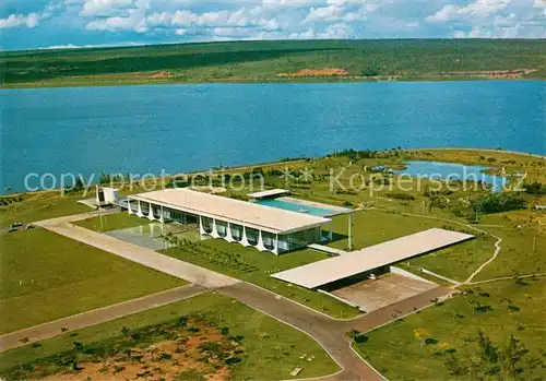AK / Ansichtskarte Brasilia Fliegeraufnahme Palace of Dawn Kat. Brasilia
