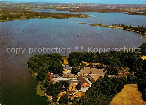 AK / Ansichtskarte Westensee Fliegeraufnahme Gut Mettenhof Kat. Westensee